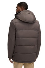 STRELLSON Winter Jacket Plaza 2.0 (Quilted Jacket, Windproof and Waterproof) Dark Brown Men's